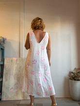 Load image into Gallery viewer, hand painted sheath dress 25048