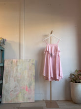 Load image into Gallery viewer, pink linen circle dress 25037