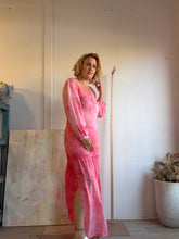 Load image into Gallery viewer, Drop waist pink dress 25050