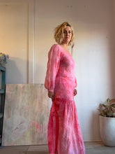 Load image into Gallery viewer, Drop waist pink dress 25050
