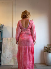 Load image into Gallery viewer, Drop waist pink dress 25050