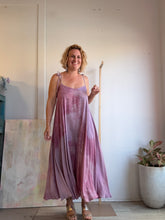Load image into Gallery viewer, Long hand dyed dress