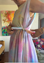 Load image into Gallery viewer, 26202 Maui Sunrise wrap dress — side profile