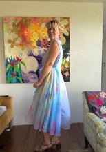 Load image into Gallery viewer, 26202 Maui Sunrise wrap dress — full skirt front