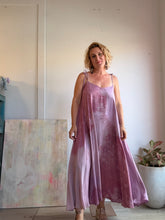 Load image into Gallery viewer, Long hand dyed dress