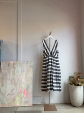 Load image into Gallery viewer, stripped silk organza dress