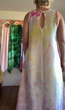 Load image into Gallery viewer, 26214 Rose Petal Hand-Dyed Deadstock Satin Cupro Maxi Dress