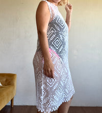 Load image into Gallery viewer, hand crocheted dress/coverup
