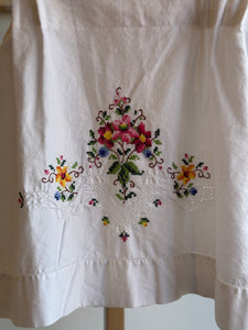 pillowcase tank top with embroidery 25010