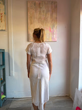 Load image into Gallery viewer, Vintage rice linen raglan shirt 25004