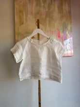 Load image into Gallery viewer, Vintage rice linen raglan shirt 25004