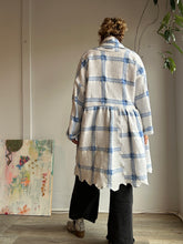 Load image into Gallery viewer, Upcycled woven blanket jacket