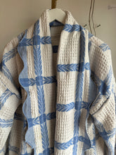 Load image into Gallery viewer, Upcycled woven blanket jacket