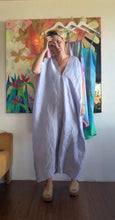 Load image into Gallery viewer, 26061 Hand-Dyed Shimmer Rayon Kaftan in Pale Lavender