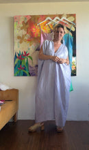 Load image into Gallery viewer, 26061 Hand-Dyed Shimmer Rayon Kaftan in Pale Lavender