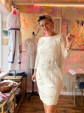 Load image into Gallery viewer, 26264 Cross-Stitch Long-Sleeve Dress