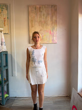 Load image into Gallery viewer, wrap skirt with cross stitch 25026