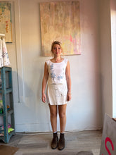 Load image into Gallery viewer, wrap skirt with cross stitch 25026