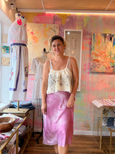 Load image into Gallery viewer, 26265 Gathered Vintage Tablecloth Tank Top