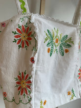 Load image into Gallery viewer, Rickrack strap vintage embroidery top