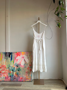 white tank dress