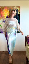 Load image into Gallery viewer, 26274 Hand-Dyed Reversible Cupro Satin Wrap Skirt | M–XL