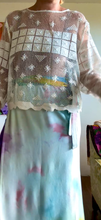 Load image into Gallery viewer, 26274 Hand-Dyed Reversible Cupro Satin Wrap Skirt | M–XL