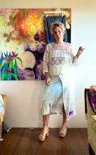Load image into Gallery viewer, 26274 Light Hand-Dyed Cupro Satin Wrap Skirt | XS–M
