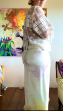 Load image into Gallery viewer, 26274 Light Hand-Dyed Cupro Satin Wrap Skirt | XS–M