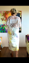 Load image into Gallery viewer, 26274 Light Hand-Dyed Cupro Satin Wrap Skirt | XS–M