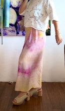 Load image into Gallery viewer, 26275 Textured Cupro Wrap Skirt in Pink &amp; Cream