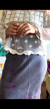 Load image into Gallery viewer, Hand-Dyed Textured Cupro Bias-Cut Skirt