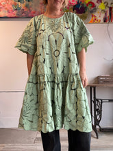 Load image into Gallery viewer, Cut work t-shirt dress