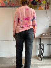 Load image into Gallery viewer, hand dyed Silk shirt