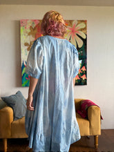 Load image into Gallery viewer, hand dyed dress with belt d2504