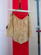Load image into Gallery viewer, Shorts made from vintage pillowcases 2403