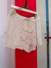 Load image into Gallery viewer, Shorts made from vintage pillowcases 2403