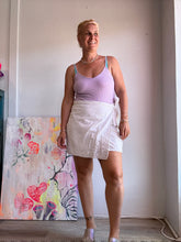 Load image into Gallery viewer, wrap skirt linen 25029