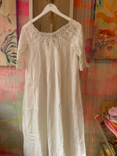 Load image into Gallery viewer, Edwardian lace and cotton long  V26033