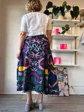 Load image into Gallery viewer, Drop waist Suzani skirt