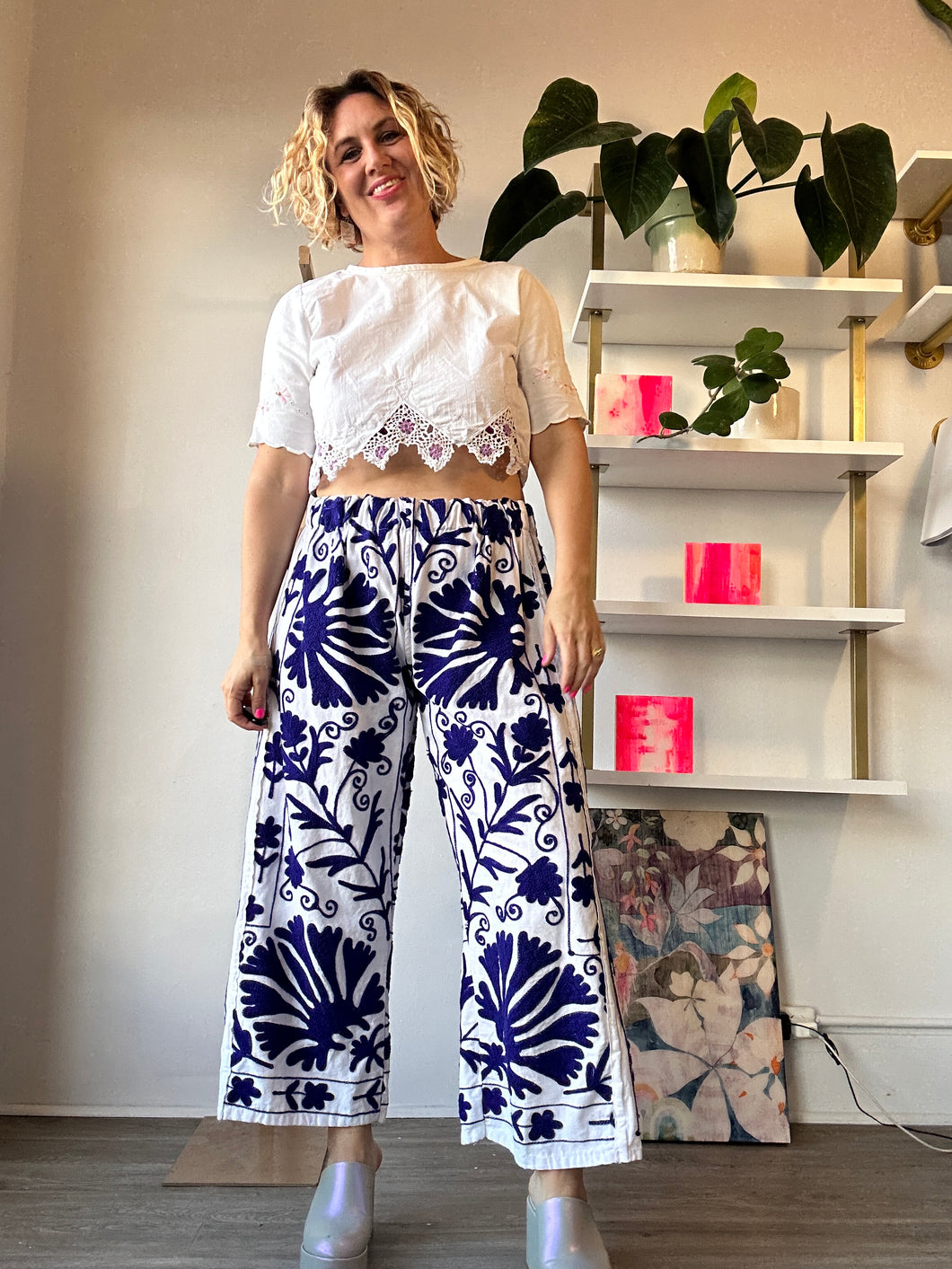 suzani pants