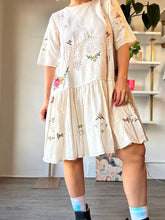 Load image into Gallery viewer, Embroidered tablecloth dress