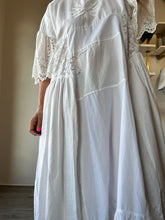 Load image into Gallery viewer, Dress made from vintage linens