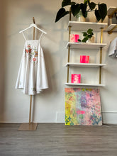 Load image into Gallery viewer, Cross stitched circle dress
