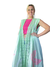 Load image into Gallery viewer, Long hand painted duster