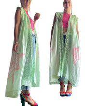 Load image into Gallery viewer, Long hand painted duster