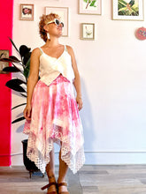Load image into Gallery viewer, pink tablecloth skirt 2401