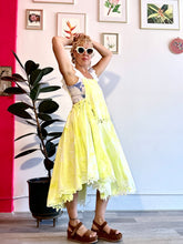 Load image into Gallery viewer, yellow apron dress