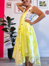Load image into Gallery viewer, yellow apron dress