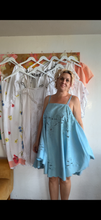 Load image into Gallery viewer, 26143 Hand-Dyed Vintage Tablecloth Circle Dress —